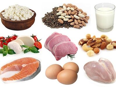 Proteinmad er nødvendig for sund styrke