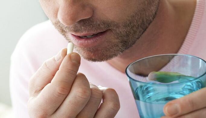 Modtagelse af vitaminer i kapsler
